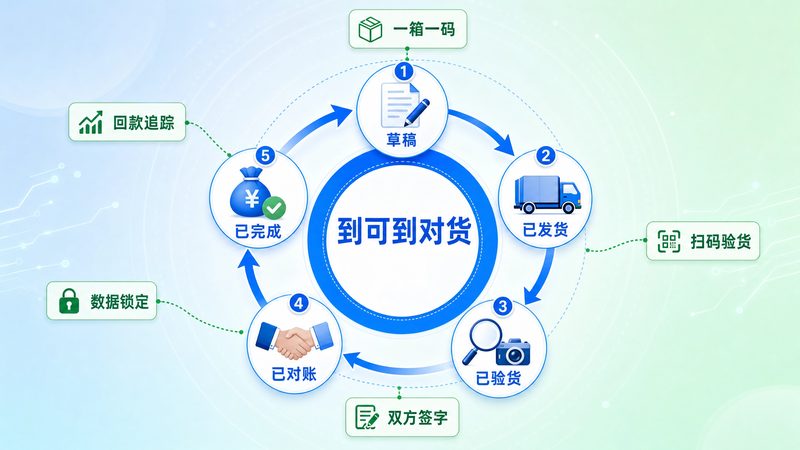 一张发货单的完整旅程：从草稿到回款