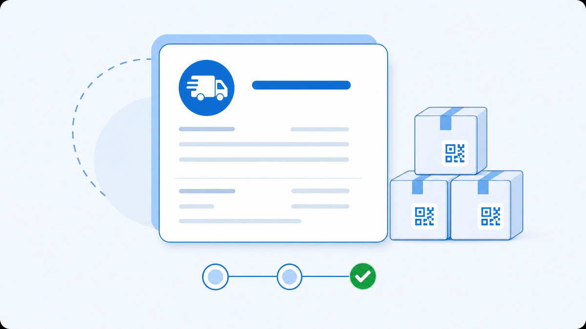 发货单管理功能示意图